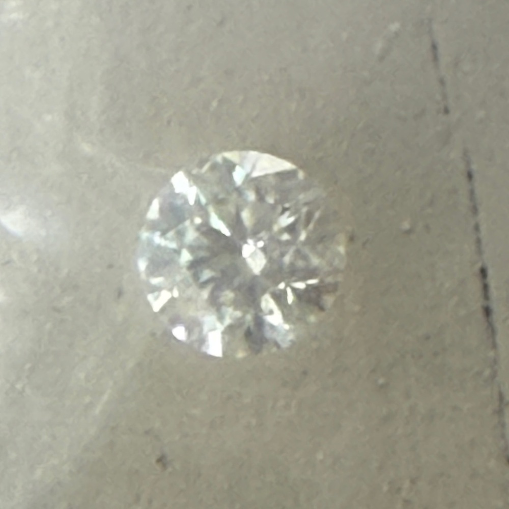 Round Cut Loose Diamond - Clear Sparkle